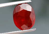 Hessonite gemstone